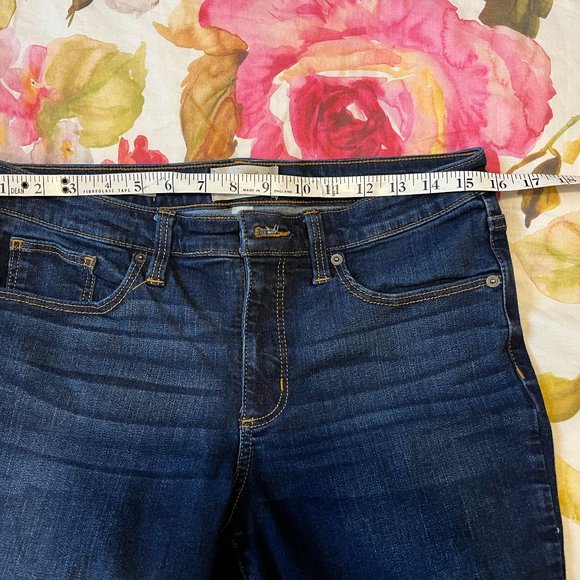 UNIVERSAL THREAD Mid Rise Skinny Jeans Sz 10/30R Whiskers Crease Lines - Picture 9 of 14